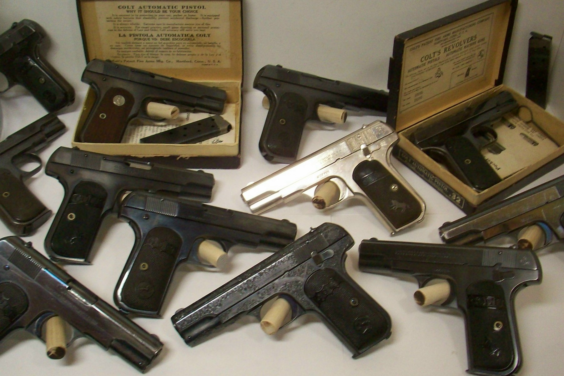 Colt Model 1903 Hammerless Pocket Pistol Parts
